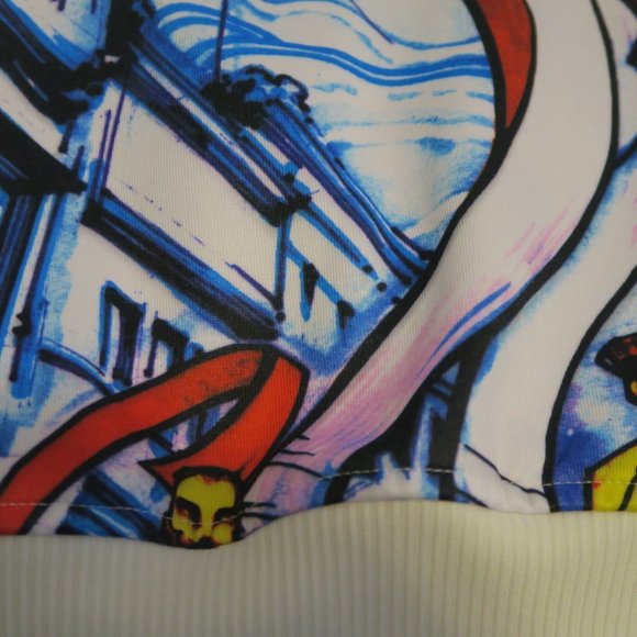 2006 Adidas Originals Puerto Rico San Juan Track Jacket Size 32 Rare Euro White - Picture 11 of 12